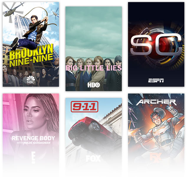Shows de TV en StreamApp